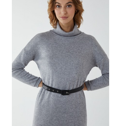 Knitted Belt Dress