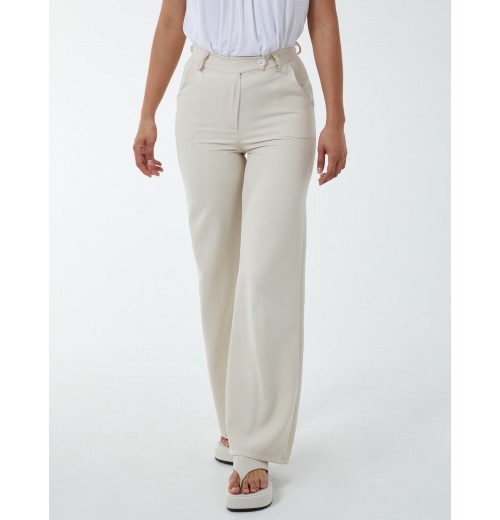 Wide Leg Formal Trouser