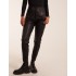 Matte Faux Leather Tailored Trouser