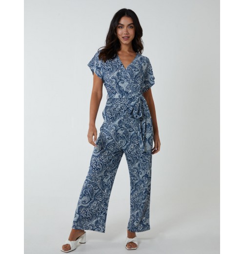 Wrap Front Jumpsuit